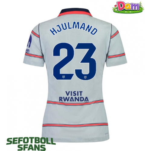 Atletico Madrid Morten Hjulmand #23 Tredje Tröja Kvinnor 2026-27 Kortärmad
